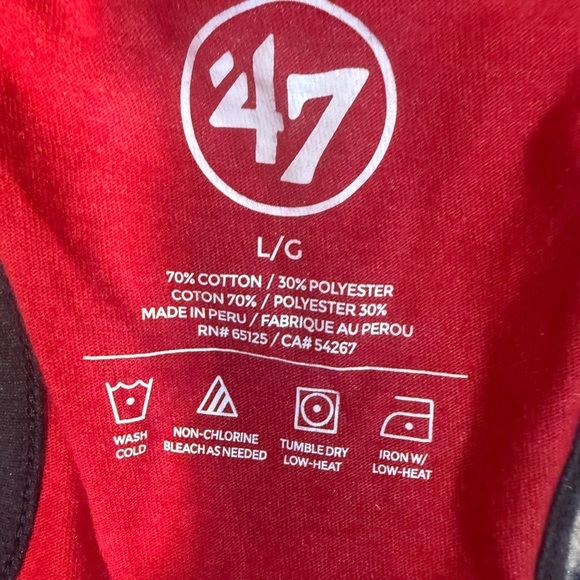 Boston‎ Red Sox women’s tank top racerback size large nwt 47’ Fenway Park - Picture 3 of 4